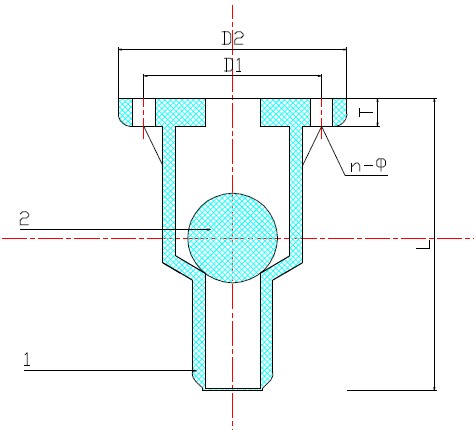 Válvulas de control plásticas del pie de RPP para el cartucho/el tanque, estándar del estruendo JIS del ANSI